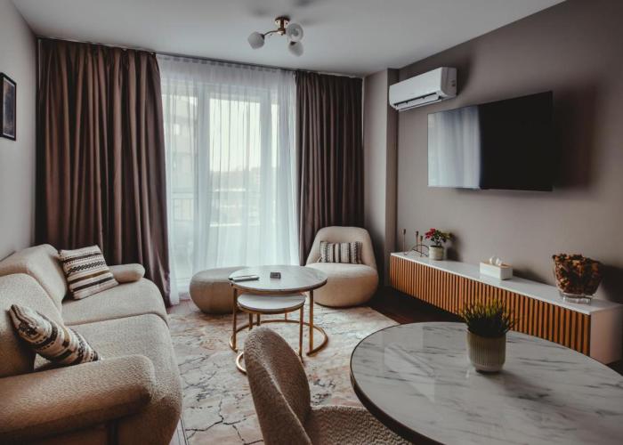 Elegant Living Apartment 1