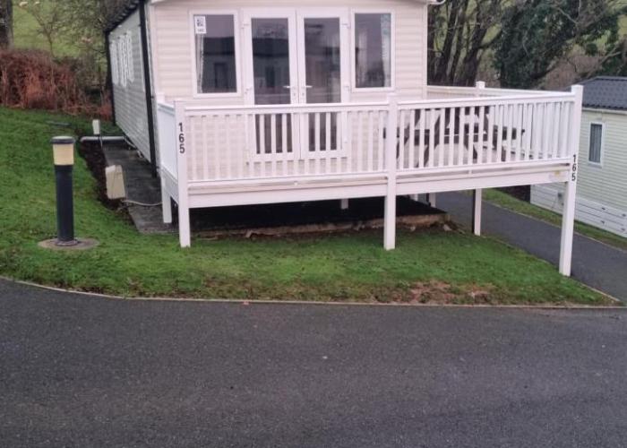 Seaside View Caravan in Polperro
