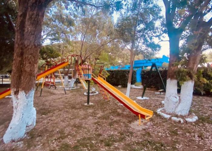 Happy Camp mobilehomes in Camping Apollonia