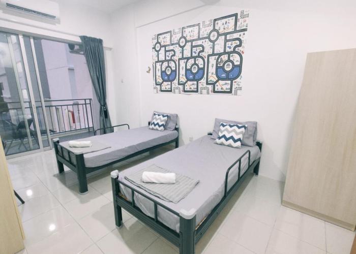 EasyStay Kampar (near UTAR) 5bedrooms 10pax Free WiFi