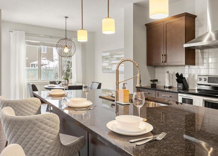 Luxurious Entire House with Cental AC, Double Car Garage Parking, Upgraded Appliances, King Size Bed, Two Living Rooms & More
