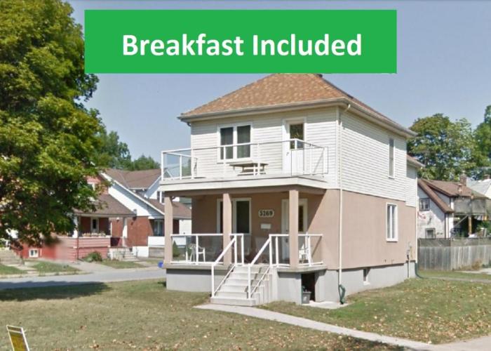 Peaceful Residence on Palmer Ave - Close to the Falls & Complimentary Breakfast Delivered Daily to the Rental