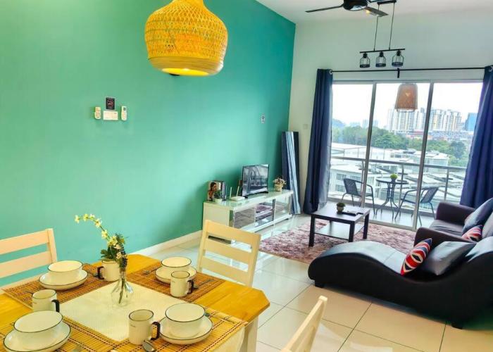 SA 1-10PAX SkyPod Puchong 2Room IOI Mall LRT WiFi