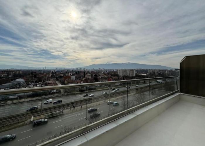 Panoramic view near Sofia Airport