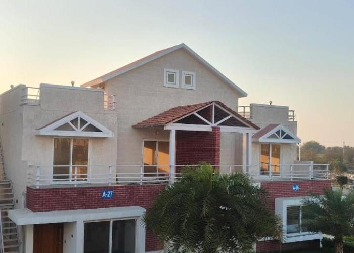 Villa in Vrindavan, Hare Krishna M (ISKCON) campus