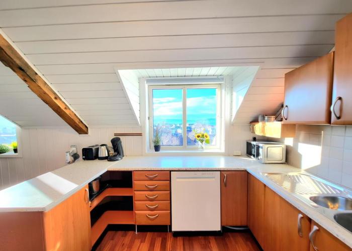 Sunset Penthouse, Fjord View & Parking