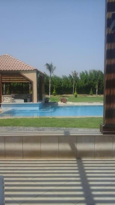 Private villa at a gated community