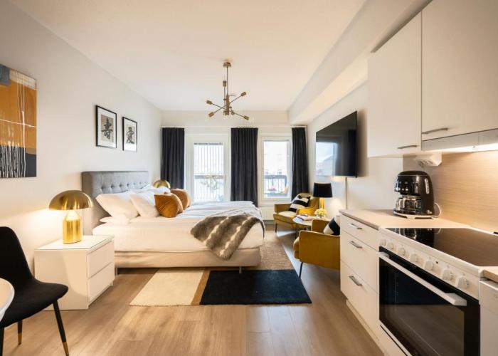 Premium home in Pori center with sauna and balcony