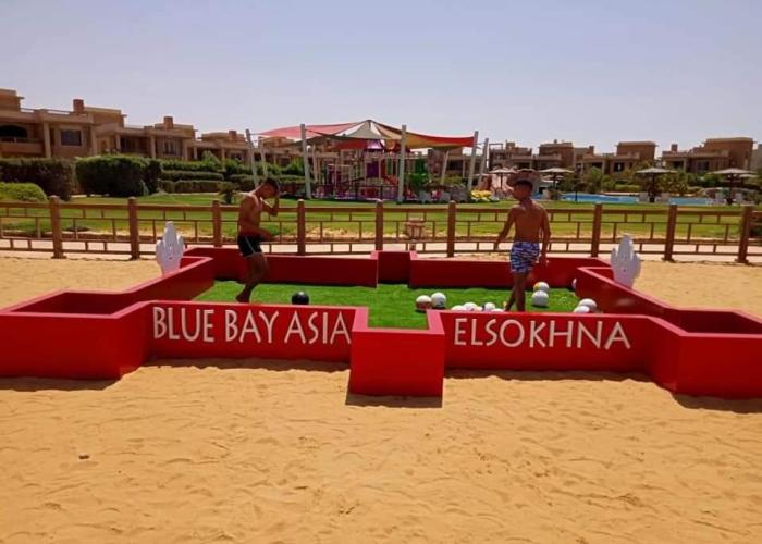 شالية بقرية بلو باى العين السخنة