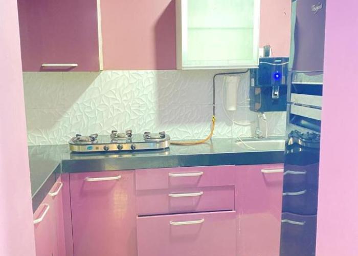 27th floor 2BHK near Viviana Mall with Balcony & Car Parking
