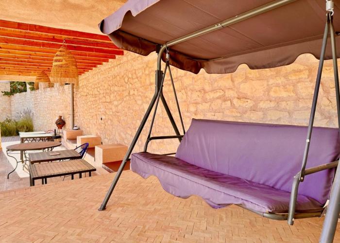 QUIET OASIS Luxury Stone Villa with Panoramic Views near Essaouira