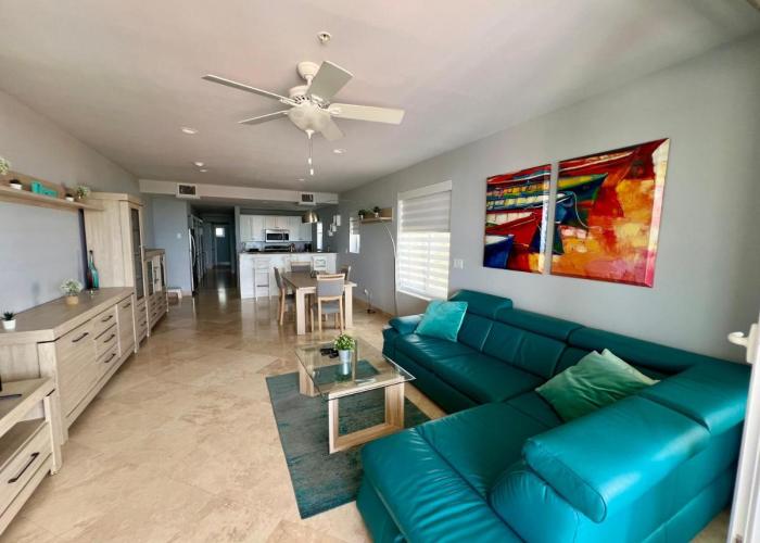 Extra spacious oceanview condo 5 min from pristine beach
