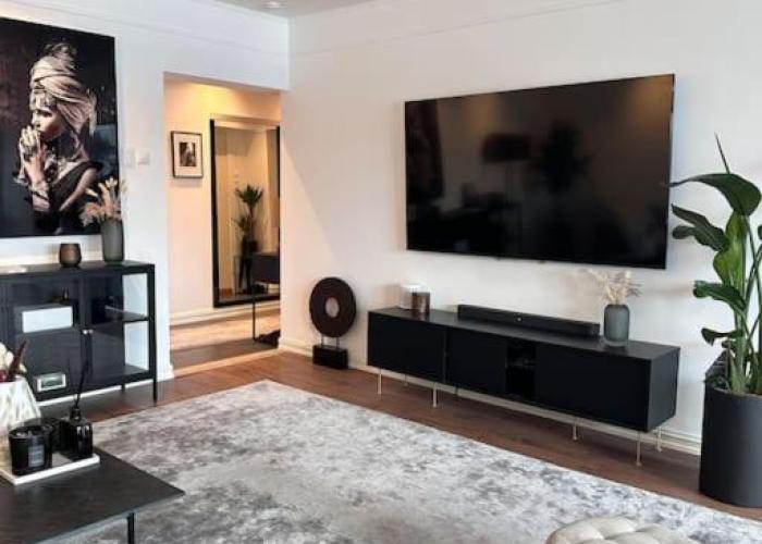 Modern flat overlooking Oslo