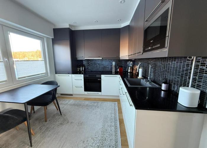 Modern flat overlooking Oslo