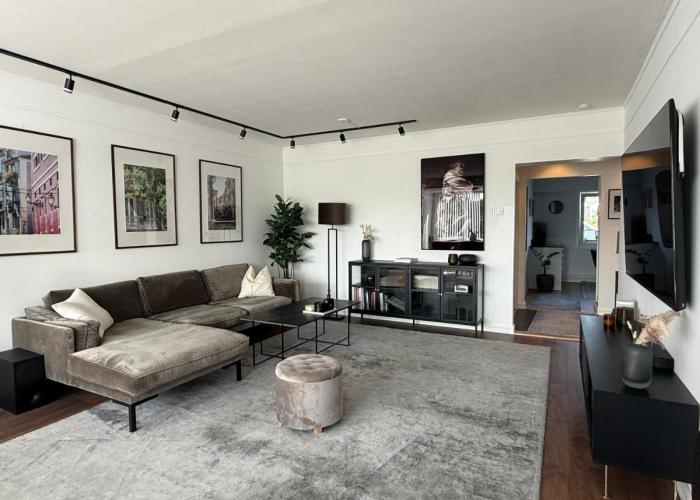 Modern flat overlooking Oslo