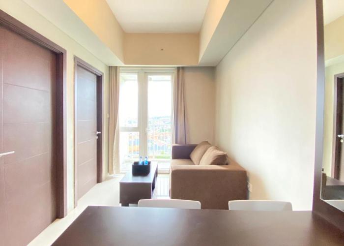 Deluxe and Cozy 2BR Apartment at Skyland City Jatinangor By Travelio