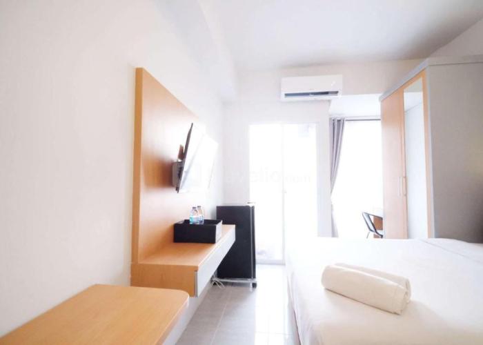Tidy and Cozy Stay Studio Apartment at Suncity Residence By Travelio