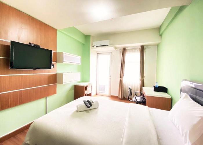 Minimalist Studio Apartment at Oxford Jatinangor By Travelio