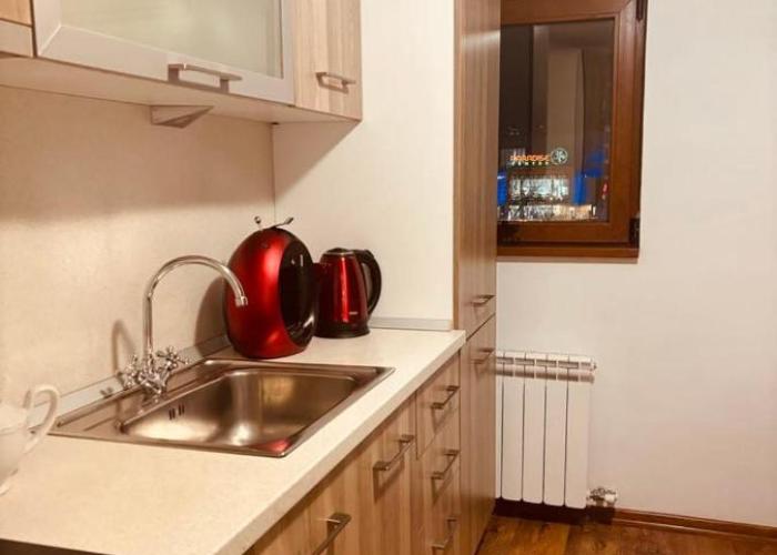 Spacious apartment with a Mountain view, big balcony and parking