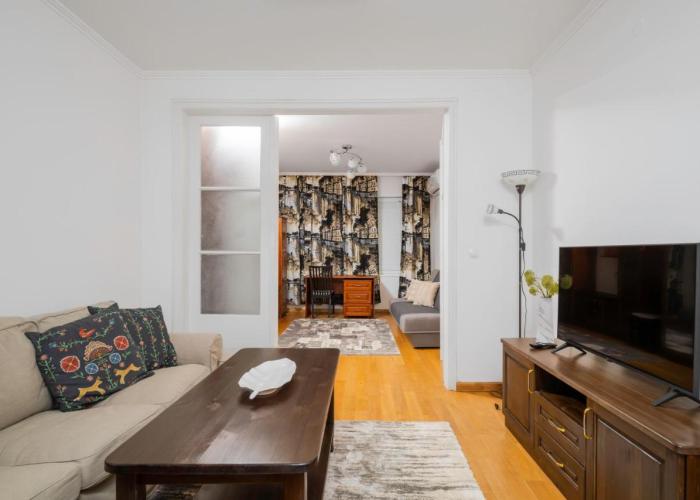 1BD flat with Desk on Russian Monument Square by Flat Mаnager