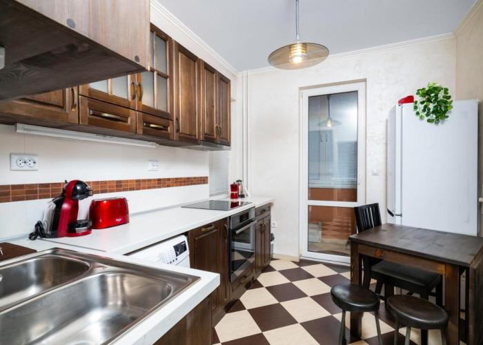 1BD flat with Desk on Russian Monument Square by Flat Mаnager