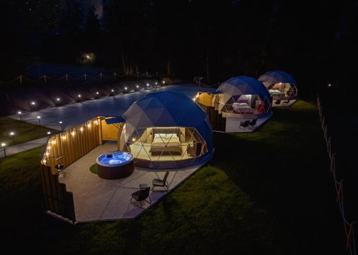 Diamond Glamp & Jacuzzi
