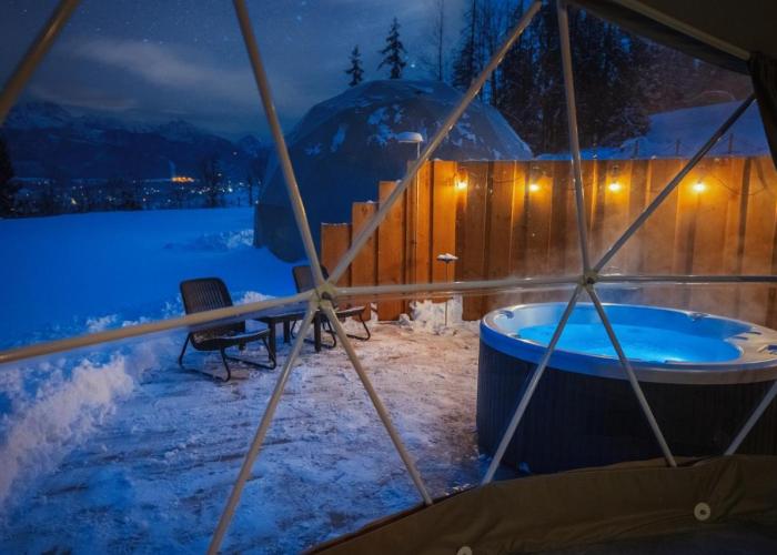 Diamond Glamp & Jacuzzi