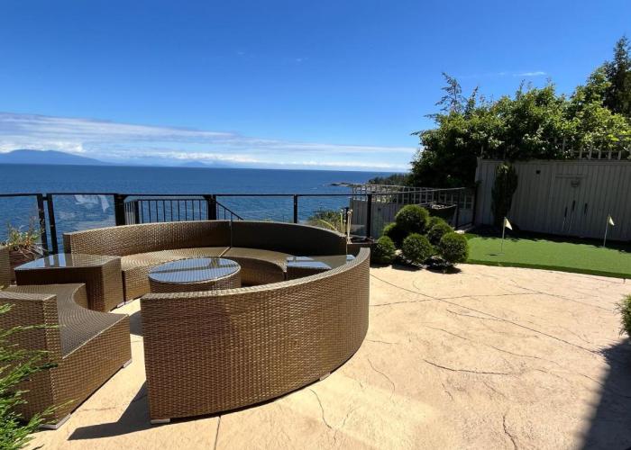 Oceanfront Gated villa