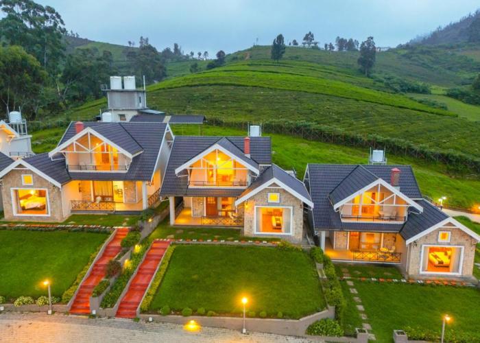 AJ Gable Clouds Ooty by VOYE HOMES - Serene Stay Near Avalanche Emerald Lake