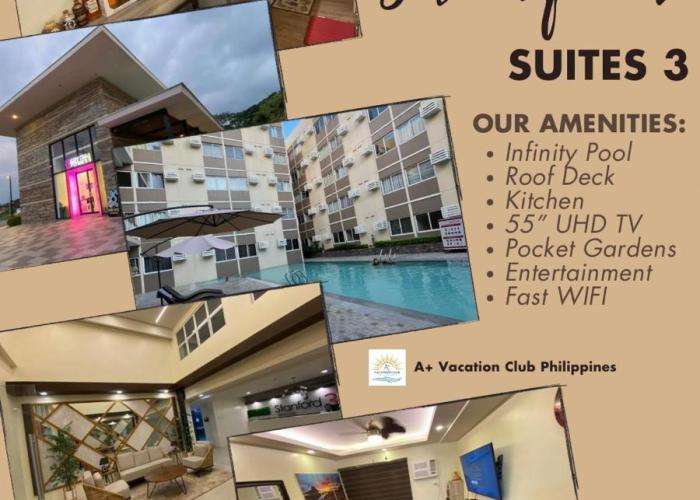 Stanford 3 Suites South Forbes next to Nuvali