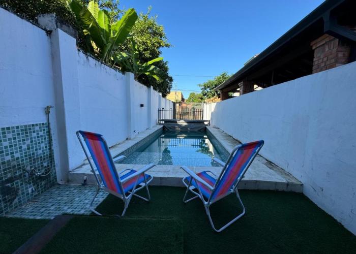 Casa con vistas a la piscina