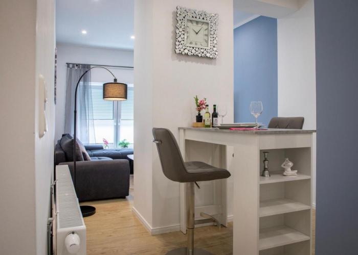 HANNIBAL - Design Apartment Lilie 2, VW Nähe, Parkplatz, Küche, HighSpeed-WLAN, Fitness, Solarium