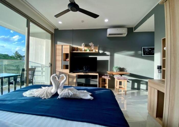 Cozy Studio 1Gbps WIFI OceanView