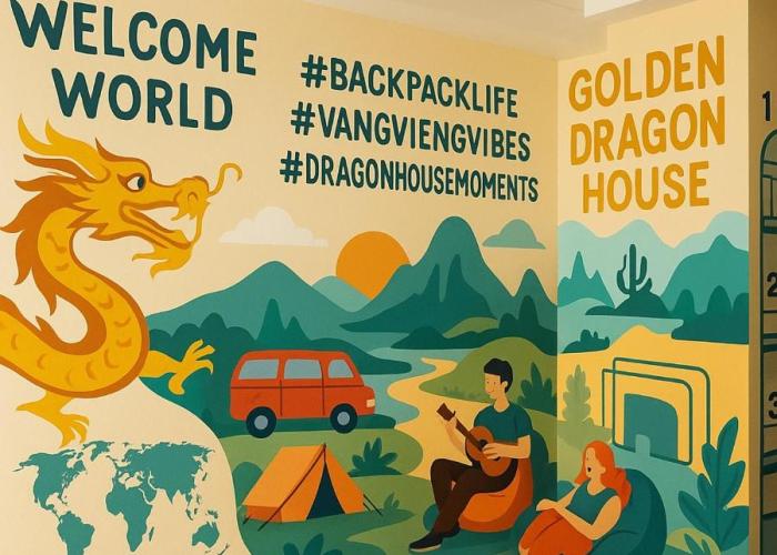 Golden Dragon House Vang Vieng