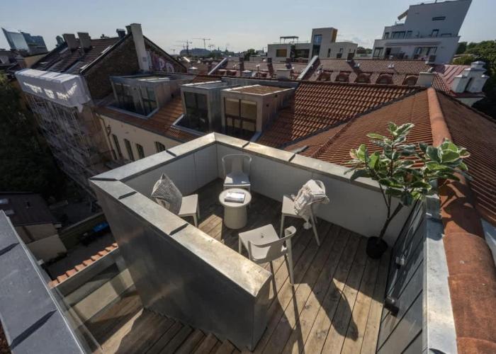 Dinbnb Apartments Grünerløkka I Penthouse with Private Rooftop I 2-Bedroom with Double Queen Room & 2 Bathrooms