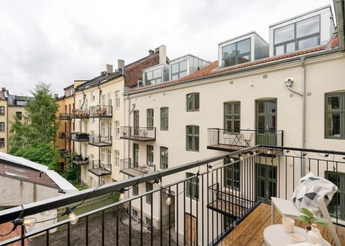 Dinbnb Apartments Grünerløkka I 2-Bedroom with Balcony