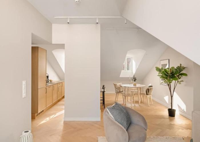 Dinbnb Apartments Grünerløkka I Penthouse with Private Rooftop I 2 Bedrooms & 2 Bathrooms