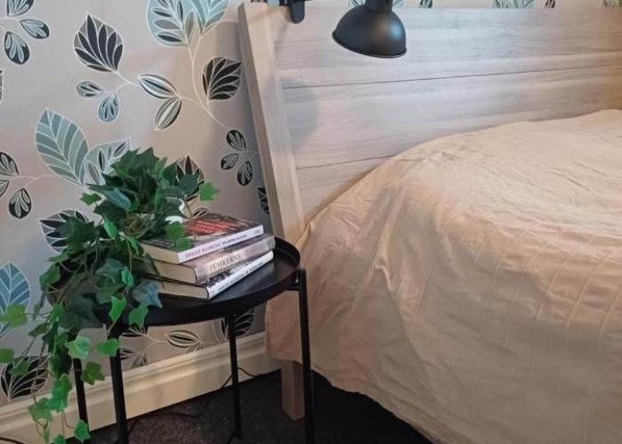 Havsnära villa med badtunna