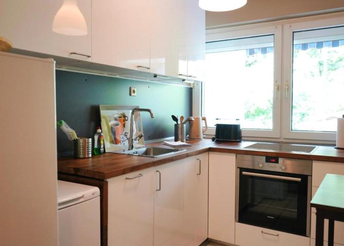 Schönes Apartment mit Garten- Loggia- Parkplatz- Waschmaschine