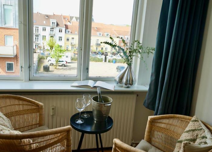 Central og rummelig lejlighed i Vejle
