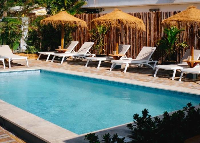 Tiki Blou - Mini resort centraal gelegen tussen Mambo Beach & Jan Thiel
