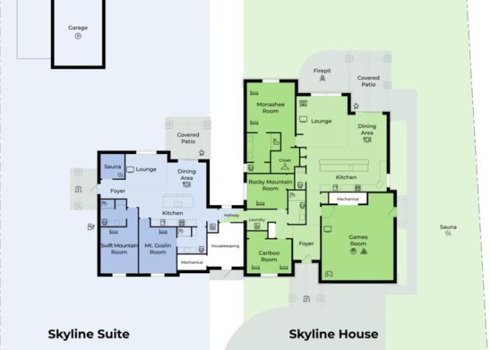 Skyline Suite 2Bdrm King