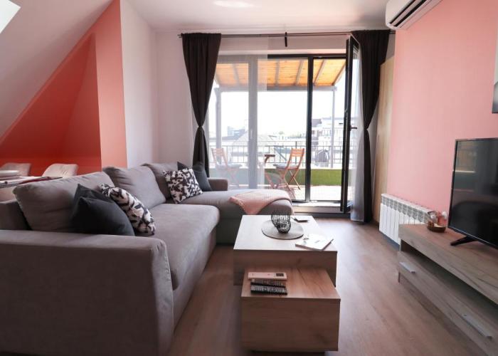 New Sofia Skyline 1BDRM Free Parking & Terrace