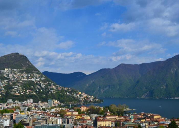 A Jump into Lake Lugano