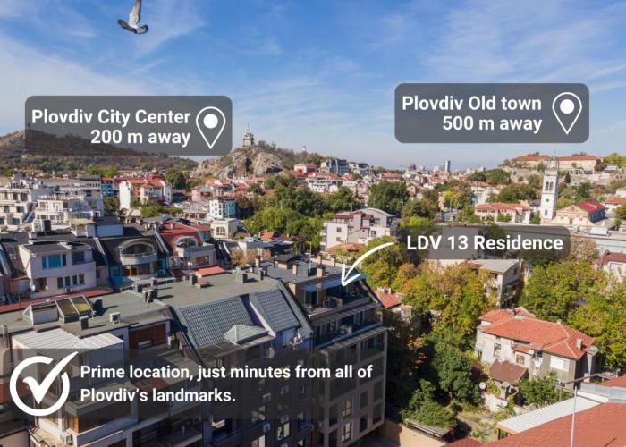 LDV 13 1-Bedroom Apartments Free private parking
