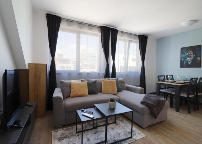 New Sofia Sunset 1BDRM, Free Parking and Terrace