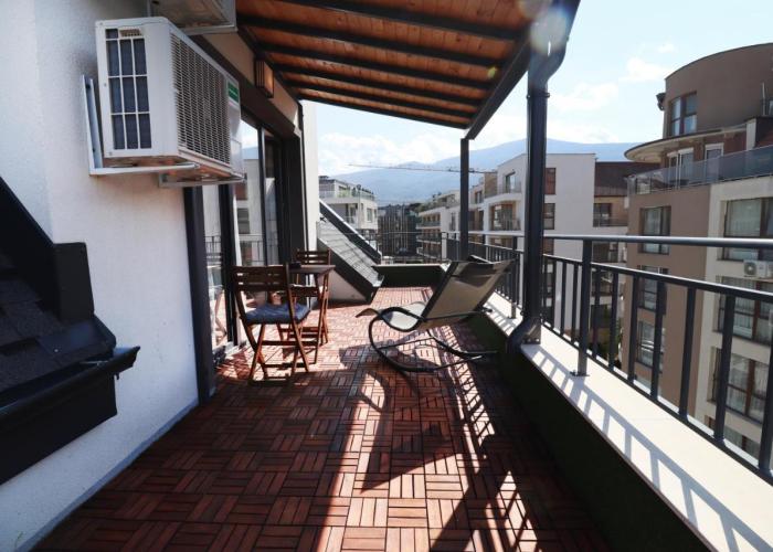 New Sofia Sunset 1BDRM, Free Parking and Terrace