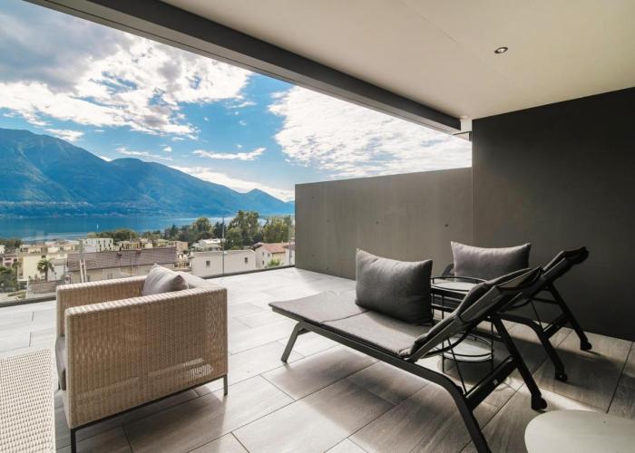 Luxury Minusio by Quokka 360 - Modern with terrace and amazing lake view