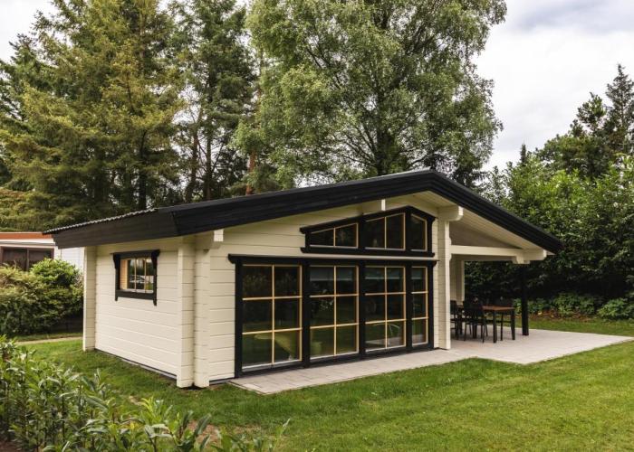 Houten chalet 'De Blokhut'
