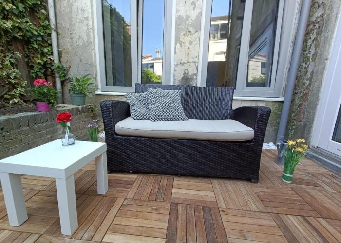 Mooi en trendy appartement vlakbij strand